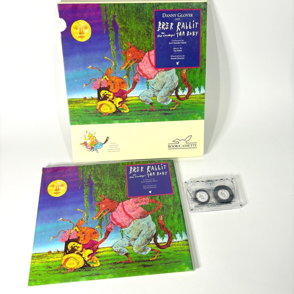 Danny Glover Brer Rabbit and the Wonderful Tar Baby Book Cassette Rabbit Ears